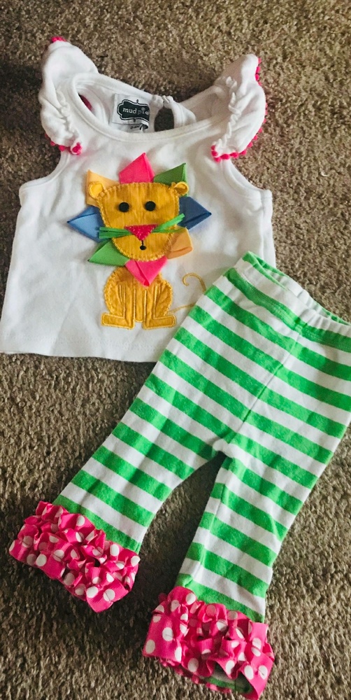 Mud Pie 0-6 outfit